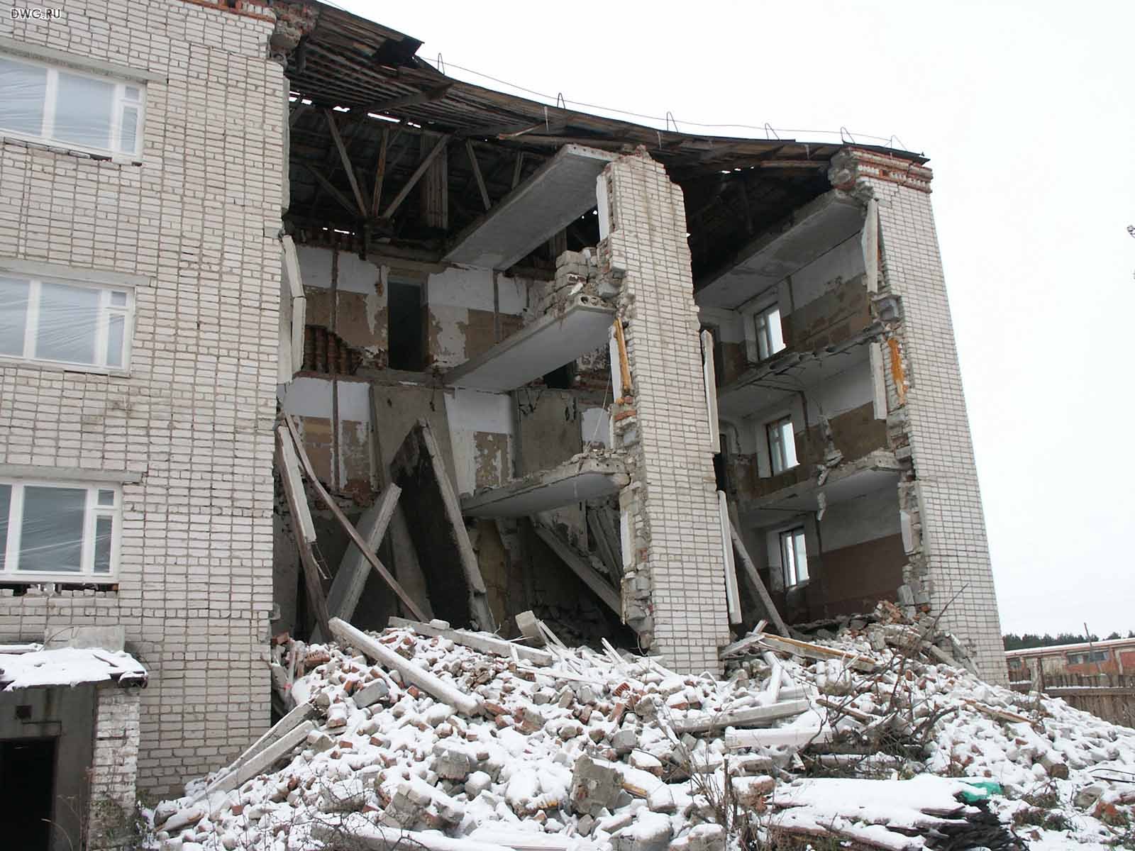 Незаконная перепланировка может привести к причинению ущерба, к повреждению конструкций здания