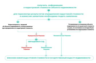 Примерный алгоритм обращения с заявлением об оспаривании кадастровой стоимости